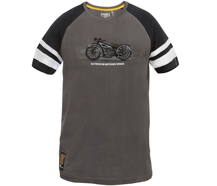 BMW Motorrad T-Shirt 100 Years Ανδρικό Γκρι ΕΝΔΥΣΗ
